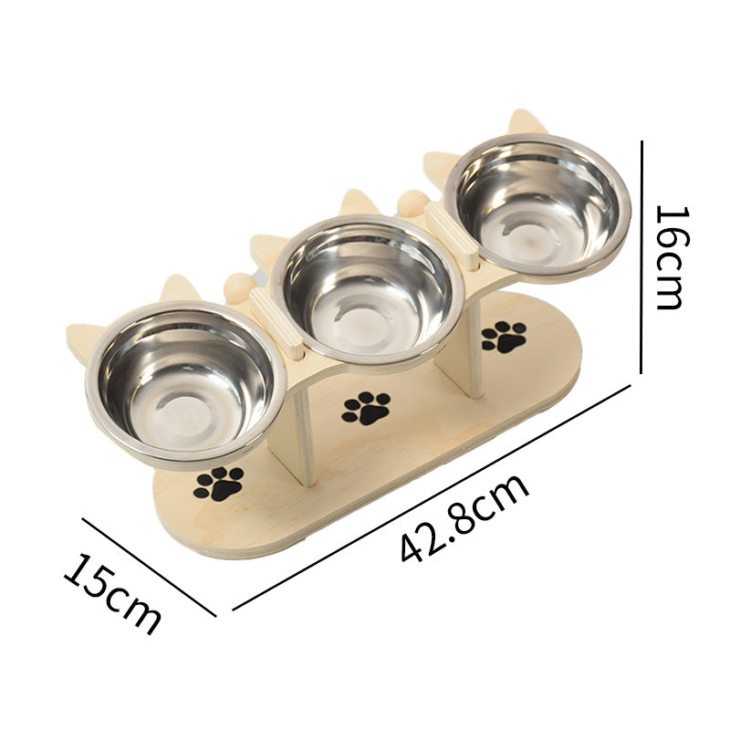 Adjustable Elevated Pet Bowls