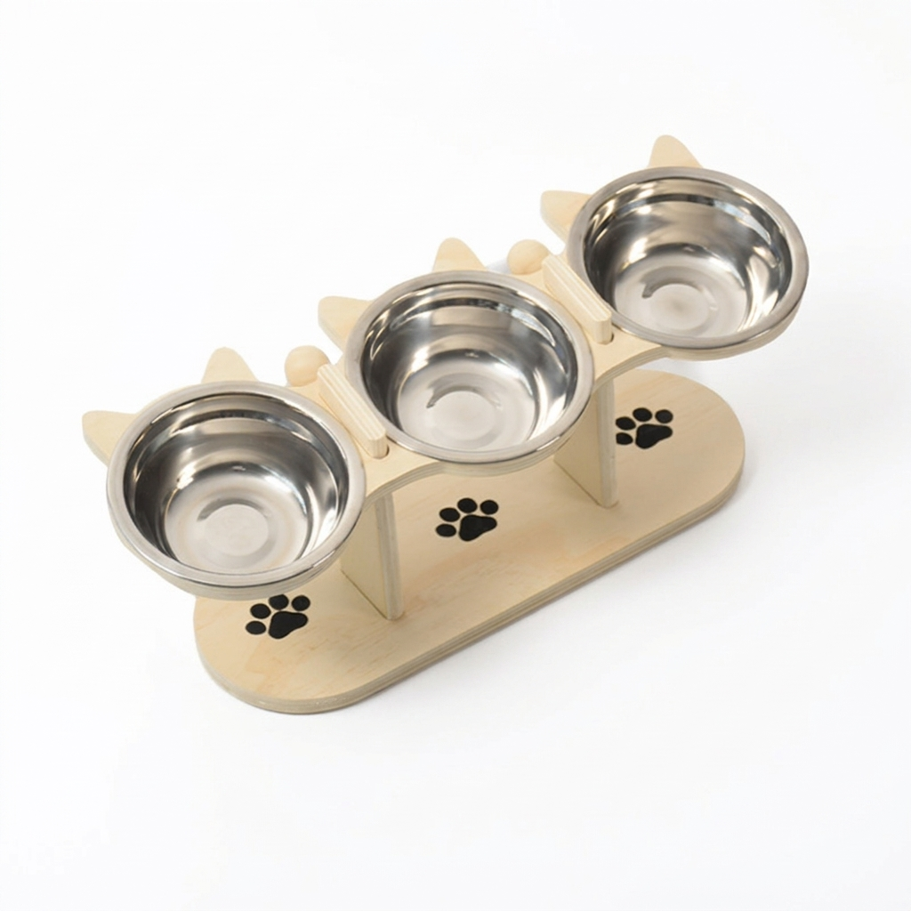 Adjustable Elevated Pet Bowls