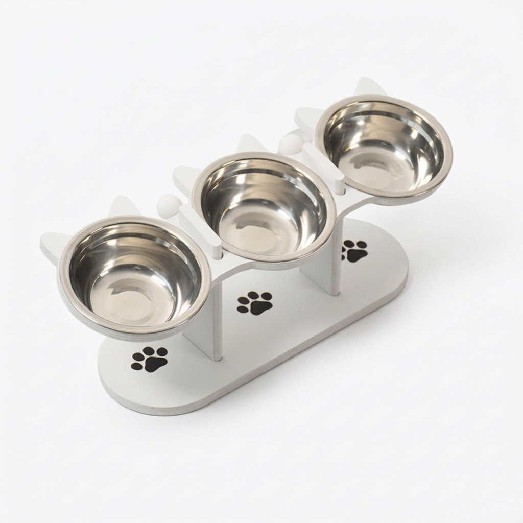 Adjustable Elevated Pet Bowls