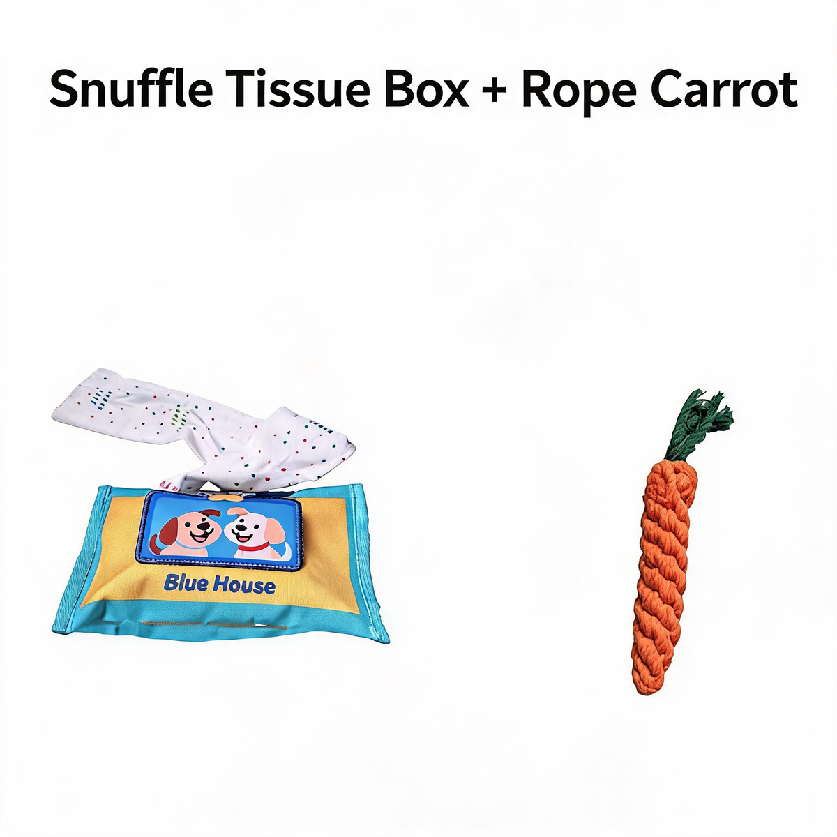 Interactive Dog Tissue Pulling Toy