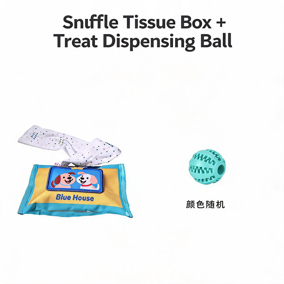 Interactive Dog Tissue Pulling Toy